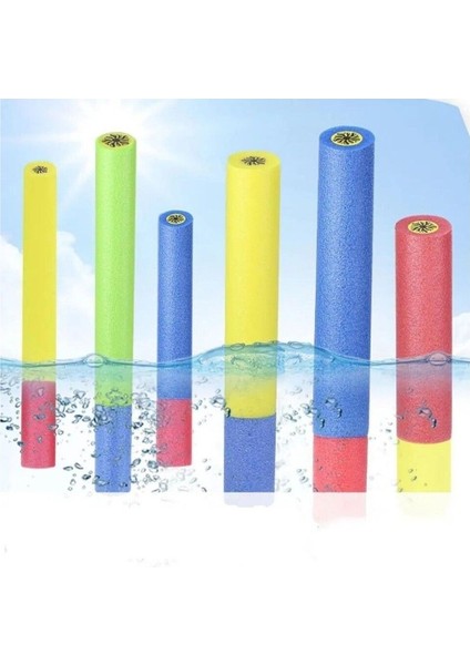 Renkli Süngerli Pompalı Su Tabancası, Eğlence Dolu Yaz Aktiviteleri fırsatları