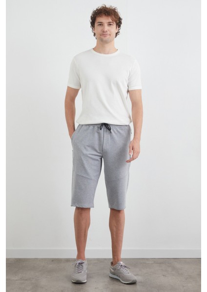 Beli Lastikli Cebi Fermuarlı Yazı Baskılı Kapri fiyatları