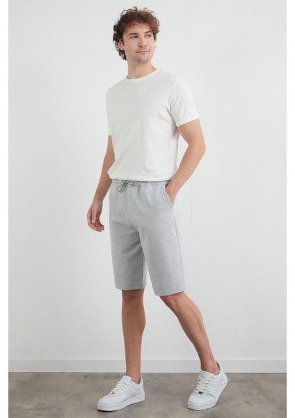 Basic Beli Bağlamalı Cepli Şort