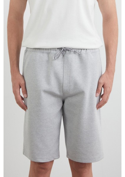 Basic Beli Bağlamalı Cepli Şort