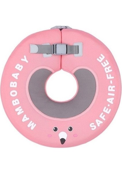 Pembe Bebek Yüzme Boyun Simidi Güvenli ve Emniyetli, Konforlu Kullanım