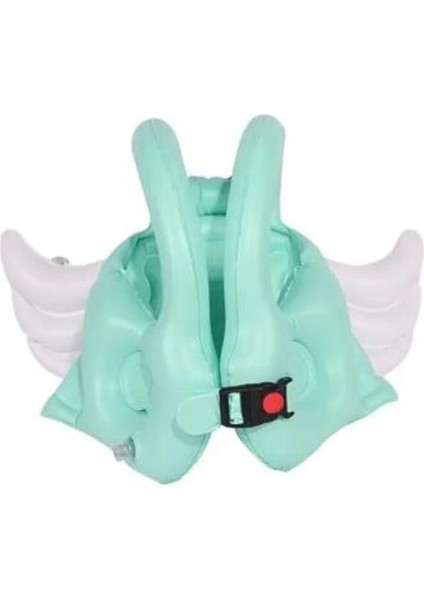 2-6 Yaş Mavi Çocuk Can Yeleği, Melek Kanatlı, Şık ve Rahat Tasarım