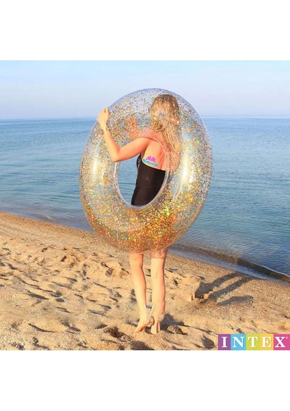 Parıltılı Desenli Yetişkin Deniz ve Havuz Simiti, Sarı, Eğlenceli ve Renkli Yaz Tatili fırsatları
