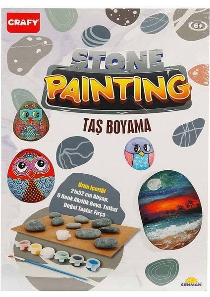 Renkli Taş Boyama Hobi Seti, Eğlenceli ve Yaratıcı Sanat Aktiviteleri indirimleri