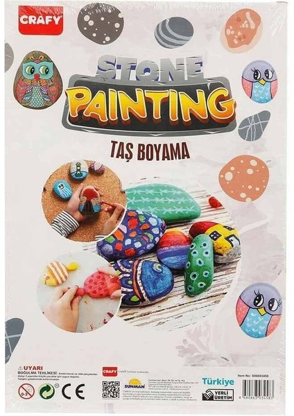 Renkli Taş Boyama Hobi Seti, Eğlenceli ve Yaratıcı Sanat Aktiviteleri
