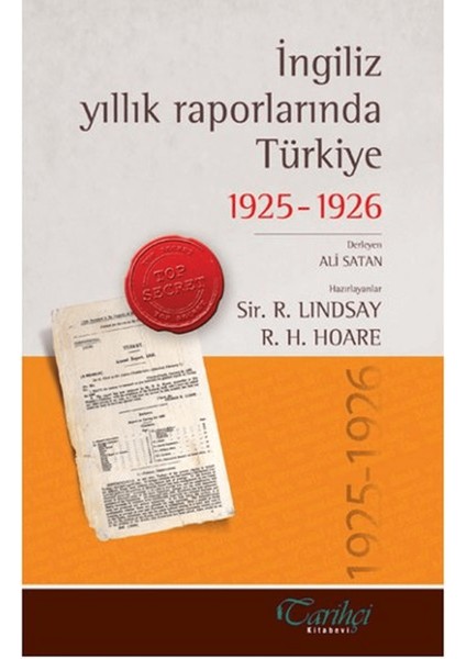 Ingiliz Yıllık Raporlarında Türkiye