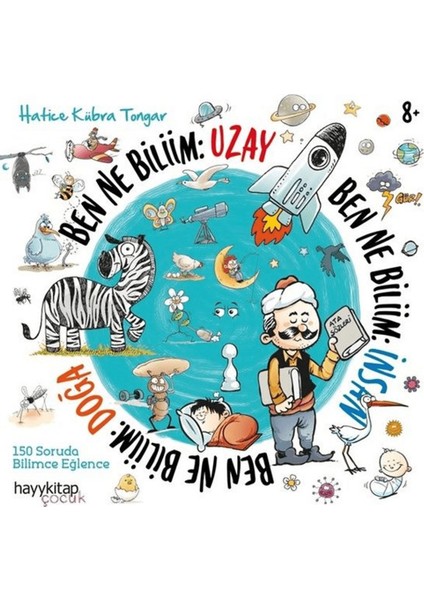 Ben Ne Biliim: Insan-Doğa-Uzay (3 Kitap Takım)