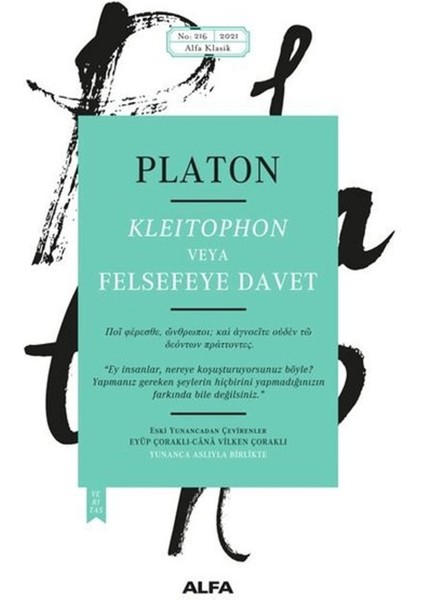Kleitophon Veya Felsefeye Davet