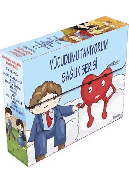 Vücudumu Tanıyorum Sağlık Serisi (10 Kitap Takım)