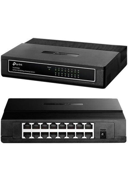 Kampanya Estevia TL-SF1016D 16 Port 10-100 Mbps Ethernet Switch Yeni!!!