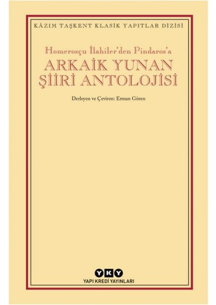 Arkaik Yunan Şiiri Antolojisi