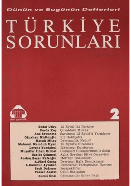 Dünün ve Bugünün Defterleri Türkiye Sorunları 2