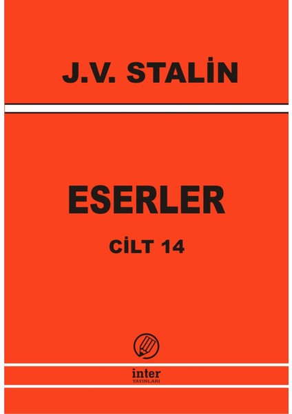 J. V. Stalin Eserler Cilt 14