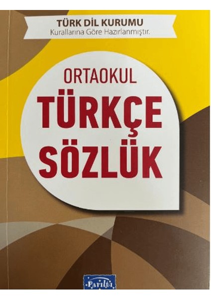 Ilköğretim Türkçe Sözlük 5-6-7-8