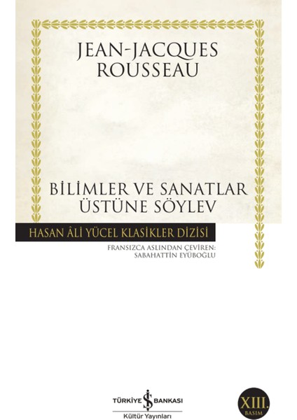 Bilimler ve Sanatlar Üstüne Söylev