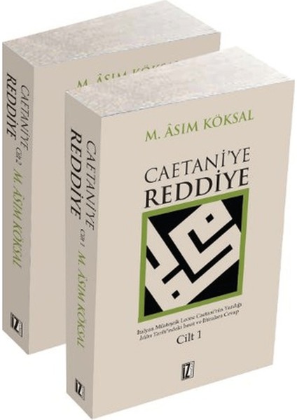 Caetani'ye Reddiye (2 Kitap Takım)