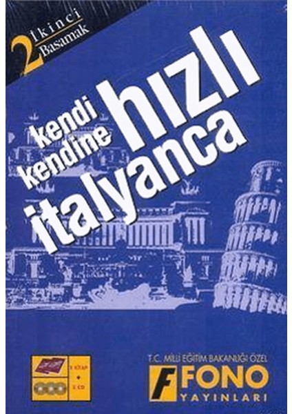 Hızlı Italyanca 2. Basamak (2 Kitap + 3 Cd)