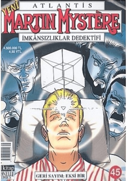 Atlantis Yeni Seri Sayı: 45 Geri Sayım: Eksi Bir Martin Mystere Imkansızlıklar Dedektifi