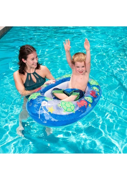 Okyanus Desenli Çocuk Botu, 102X69 Cm, Beyaz Renkli, Şık ve Rahat Tasarım fırsatları