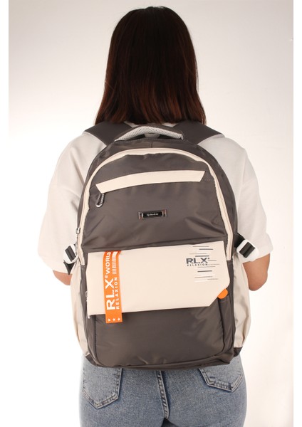 RLX-2059 Okul Sırt Çantası Öğrenci Günlük Seyahat Tatil Spor Yürüyüş Gezi