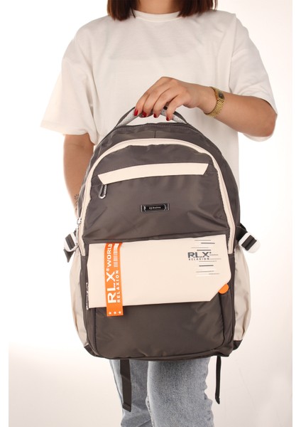 RLX-2059 Okul Sırt Çantası Öğrenci Günlük Seyahat Tatil Spor Yürüyüş Gezi fırsatları