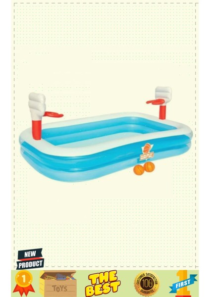 Renkli Basketbol Oyuncak Havuz Seti Çocuklar Için Eğlenceli ve Eğitici