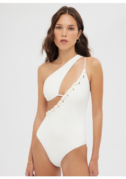 Beyaz Kadın Mayo Serene One Piece fiyatları