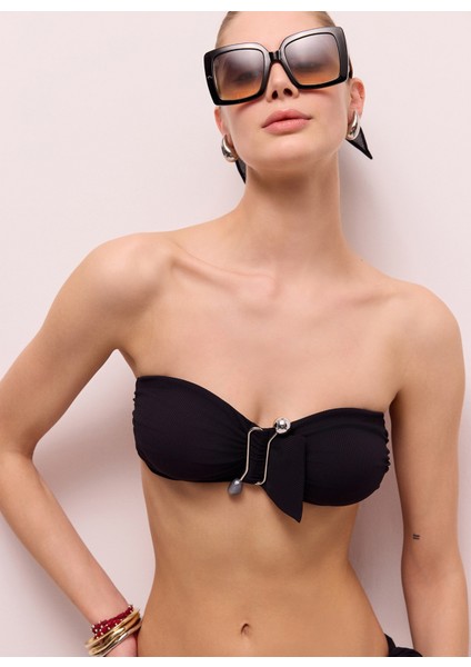 Siyah Kadın Bikini Takım A-115-3