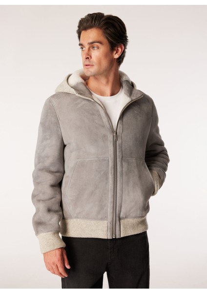 Gri Erkek Mont F4WM-MNT 2725