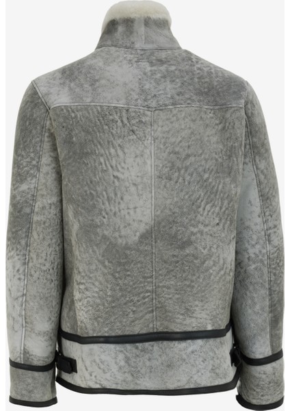 Dik Yaka Gri Erkek Mont F4WM-MNT 2774 fiyatları