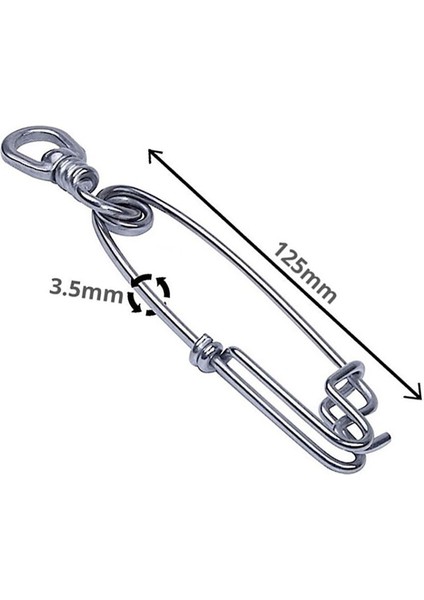 Ağır Hizmet Paslanmaz Çelik Klips