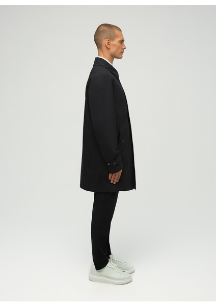 Lacivert Erkek Trençkot Marcus modelleri