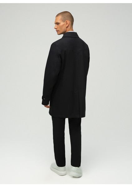 Lacivert Erkek Trençkot Marcus