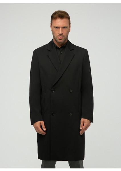 Siyah Erkek Palto Spartacus modelleri
