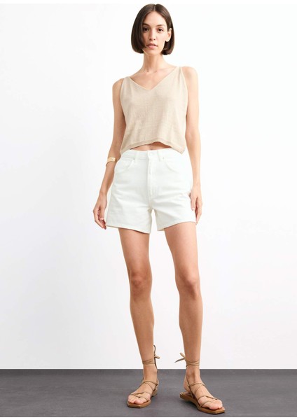 Loose Fit Triko Atlet F7499AX25SM fiyatları