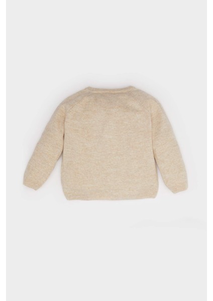 Erkek Bebek Bisiklet Yaka Düğmeli Triko Hırka A3833A525AU modelleri