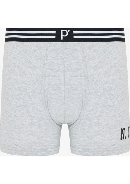 City 3lü Çok Renkli Boxer Külot modelleri