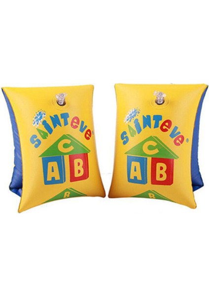 Çocuklar Için Renkli Şişme Kolluk 30X18 Cm, Deniz ve Havuz Kullanımı