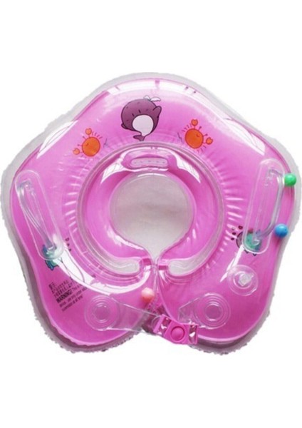 Renkli ve Yumuşak Bebek Boyun Simidi, Güvenli ve Rahat Kullanım