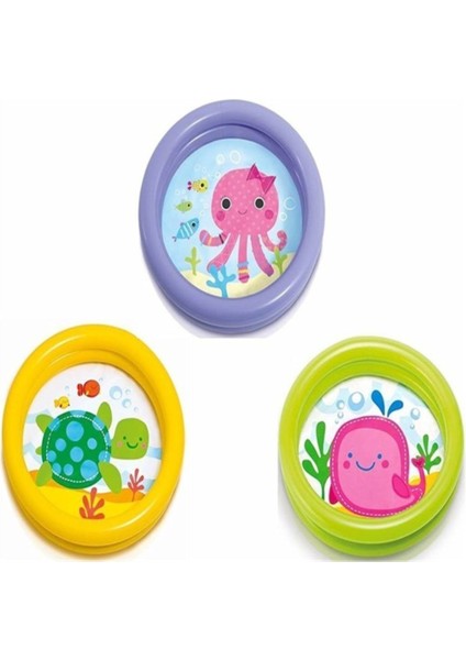 Renkli ve Yüksek Kaliteli Iki Boğumlu Bebek Havuzu, Eğlence ve Serinlik Dolu