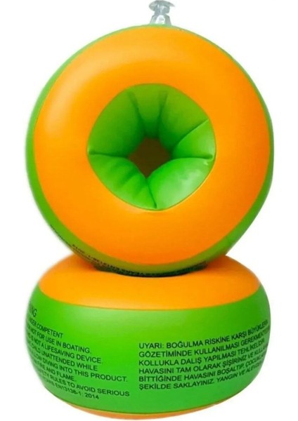 Renkli Çocuk Yüzme Kolluğu, Havuz ve Deniz Için Güvenle Kullanılabilir