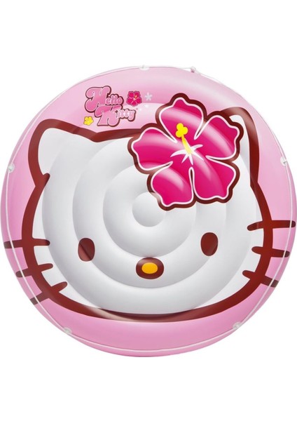 Pembe Şişme Deniz Yatağı, 137 Cm, Çocuklar Için Renkli ve Konforlu Denize Uygun