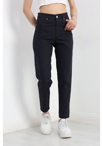 Boyfriend Kot Pantolon Lacivert