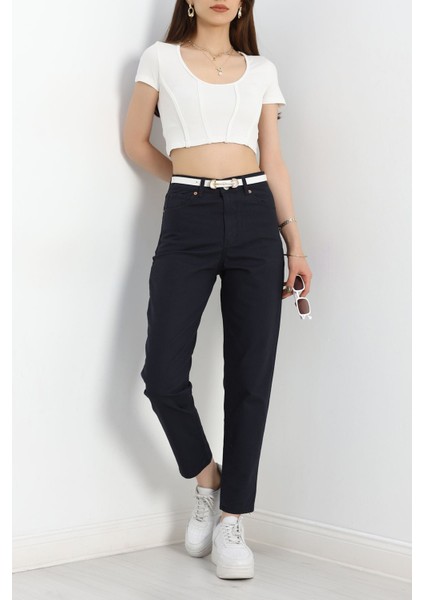 Boyfriend Kot Pantolon Lacivert fiyatları