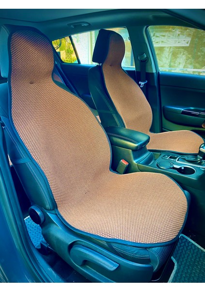 Chery Omada 5 Uyumlu Terletmez Kilim Desen Oto Koltuk Minderi 5'li Set (%100 Pamuk)