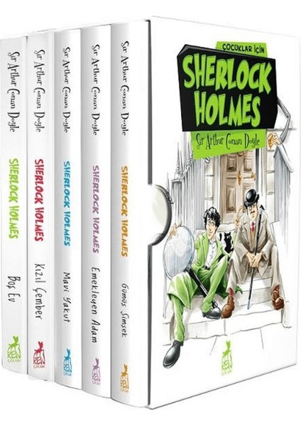 Çocuklar Için Sherlock Holmes seti (5 Kitap)