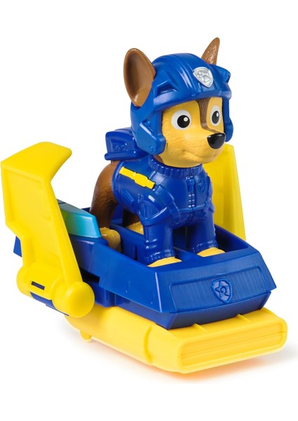 Paw Patrol: Action Pups Chase Aksiyon Figürü ve Katlanabilir Kanatlı Hoverboard Uçak Oyuncağı - 5 cm indirimleri