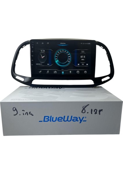 Fiat Doblo 2014-2020 Blueway 8-128 Tam Profesyonel Oem Multimedia