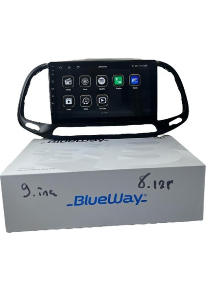 Fiat Doblo 2014-2020 Blueway 8-128 Tam Profesyonel Oem Multimedia fiyatları