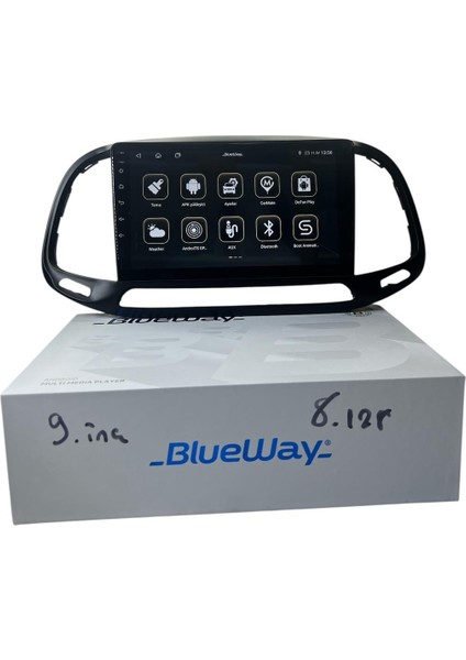 Fiat Doblo 2014-2020 Blueway 8-128 Tam Profesyonel Oem Multimedia modelleri